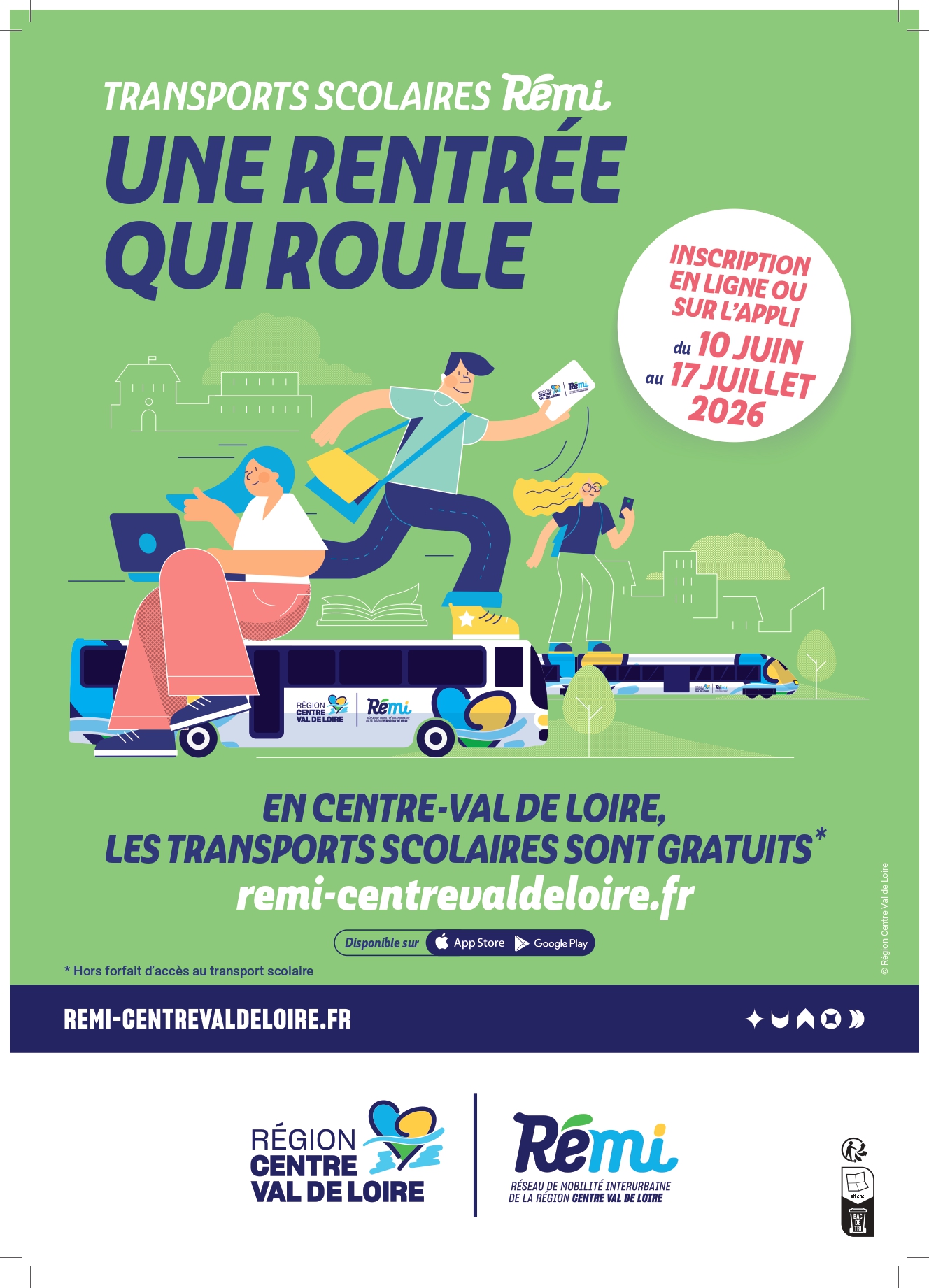 REMI BUS - Inscriptions 2026
